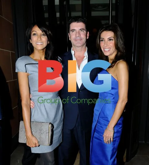 Simon Cowell with Girlfriend and Friend