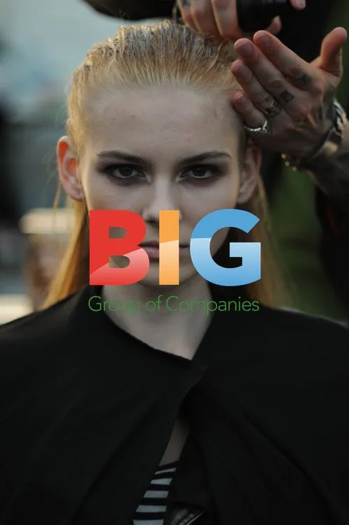 Backstage at Matthew Williamson Show