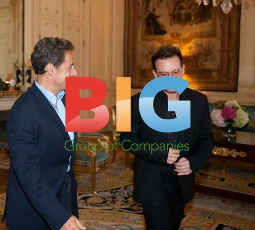 Bono meets Sarkozy for U.N. summit