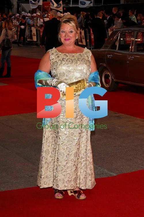 Nicola Duffett at Made in Dagenham Premiere
