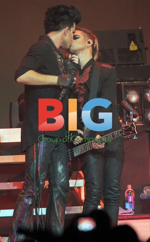 Adam Lambert performs "Glam Nation" tour