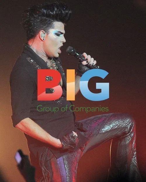 Singer Adam Lambert performs "Glam Nation" tour