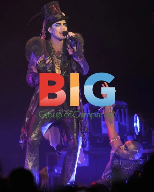 Adam Lambert performs Glam Nation tour