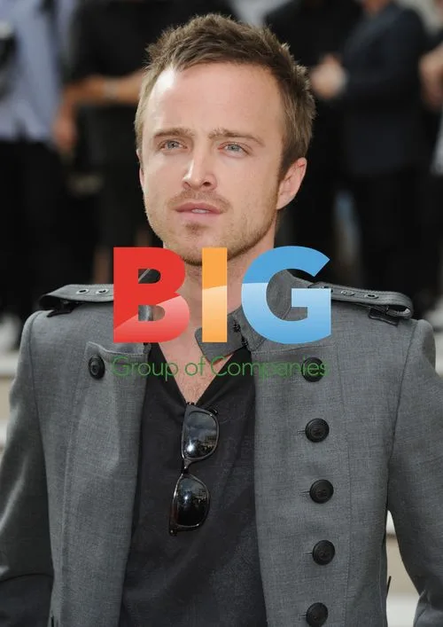 Aaron Paul at Burberry Show