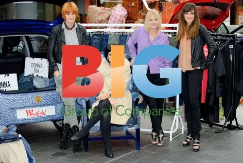 Mary Portas, Lily Allen and Jane Shepherdson launch car boot fair