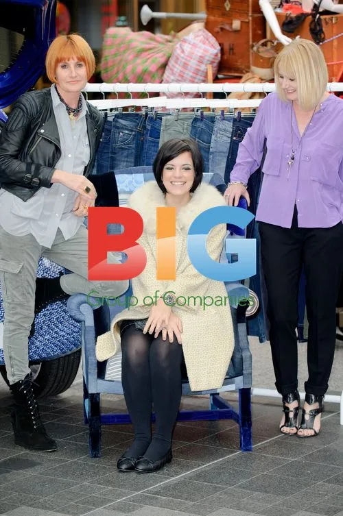 Mary Portas, Lily Allen and Jane Shepherdson launch car boot fair