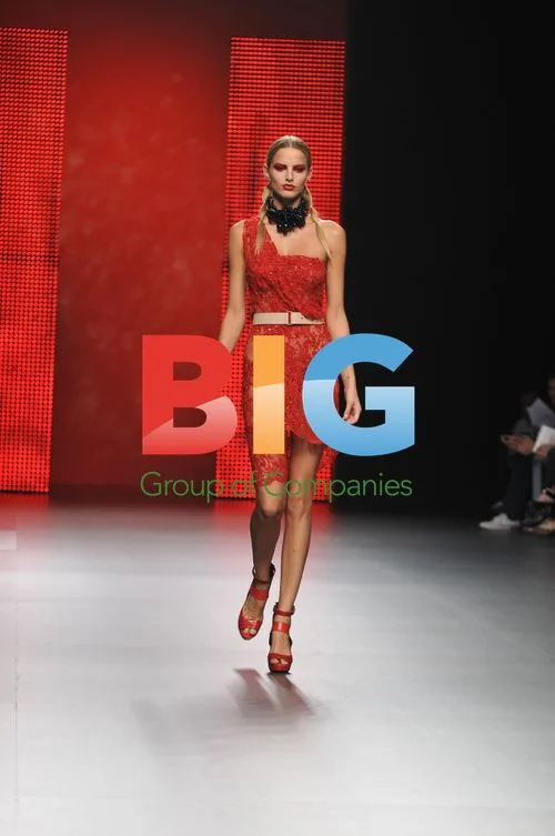 Ana Locking at Madrid Fashion Week