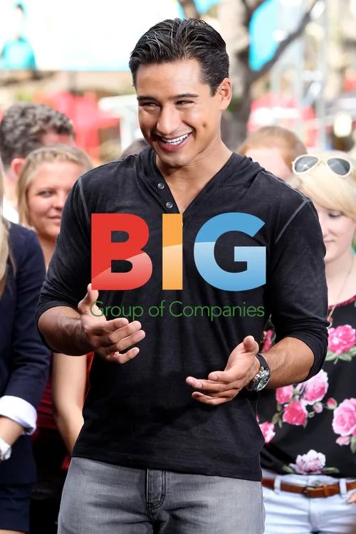 Mario Lopez and Mark McGraff at The Grove