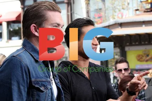 Mark McGraff and Mario Lopez at The Grove