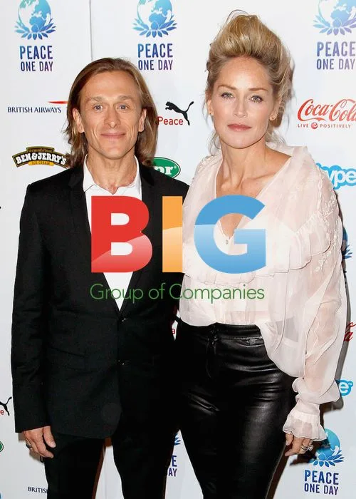 Sharon Stone at Peace One Day concert