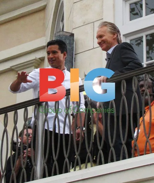 Mario Lopez interviews Bill Maher