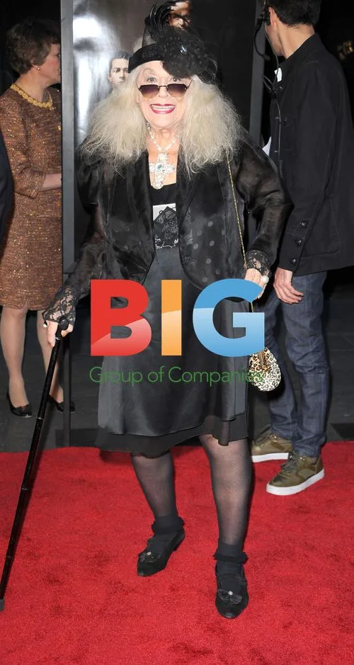 Sylvia Miles at Wall Street: Money Never Sleeps Premiere