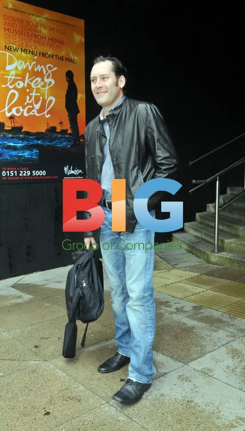 Artist Todd White Leaving Malmaison in Liverpool