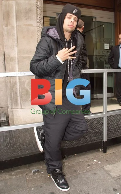 Stars leaving Radio One HQ in London