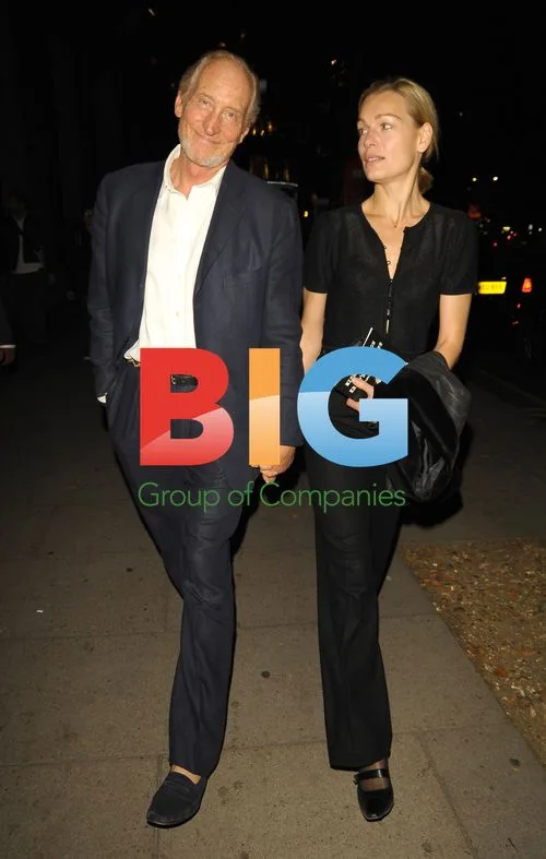 Charles Dance out in London