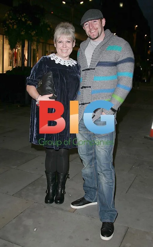 Tina Malone and Paul Chase at Charity Event