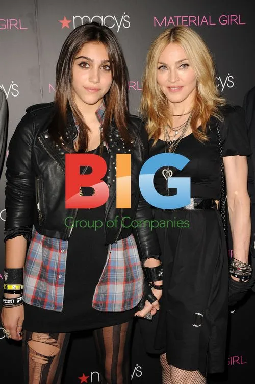 Madonna and Lourdes Walk Material Girl Launch