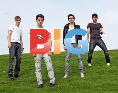 Boy band 'The Kixx' in Stoke on Trent