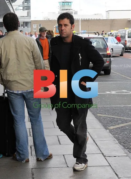 Celebrities leave Dublin Airport after Arthurs Day