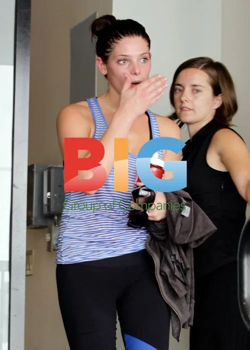 Ashley Greene Leaves Gym in LA