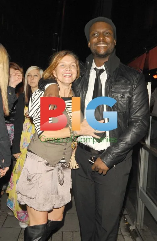 Victor Ebuwa and Jackiey Budden at Big Brother Party