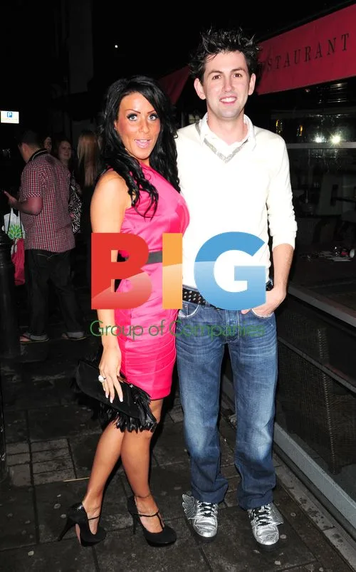 Coirin Forshaw and Mario Mugan at Big Brother Party