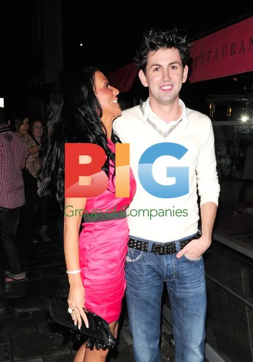 Coirin Forshaw and Mario Mugan at Big Brother Party