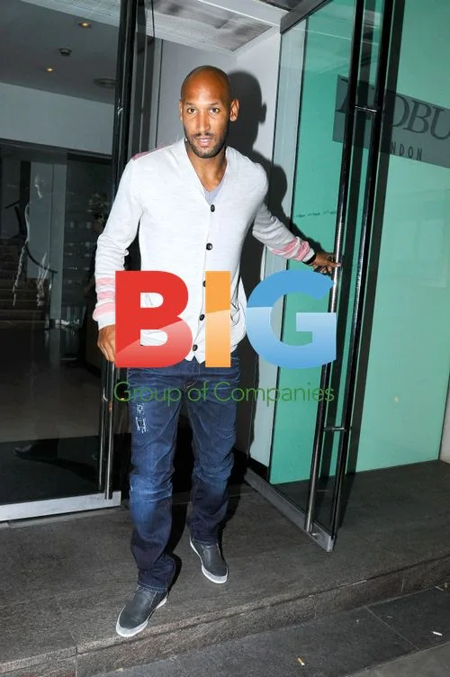 Nicolas Anelka at Nobu in London