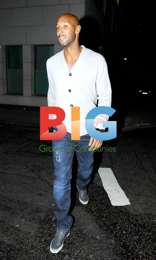 Nicolas Anelka at Nobu in London