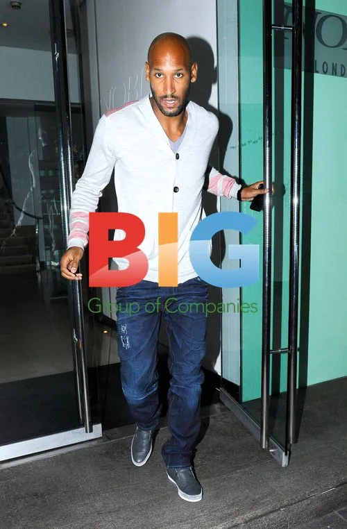 Nicolas Anelka at Nobu Restaurant