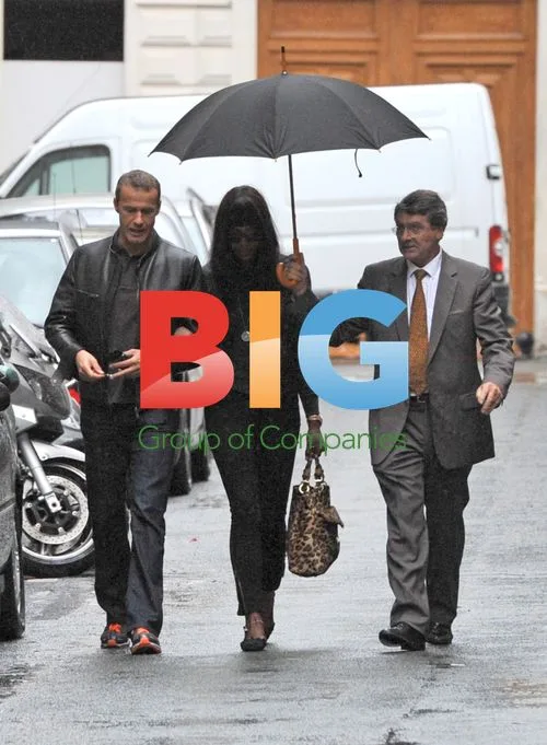 Naomi Campbell and Vladimir Doronin in Paris