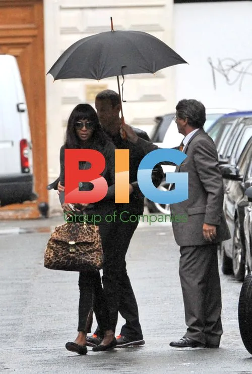 Naomi Campbell and Vladimir Doronin in Paris