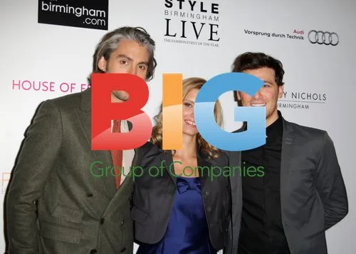 George Lamb, Ruth Crilly, Warren Holmes photocall