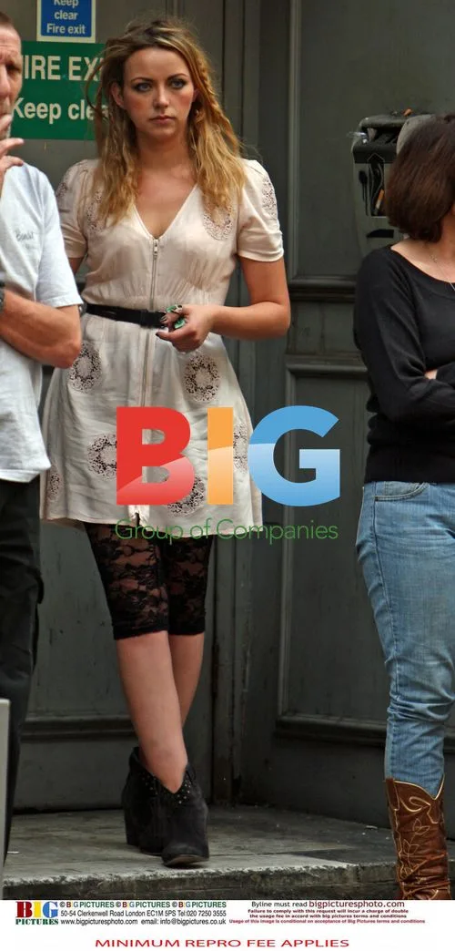 Charlotte Church Spotted Smoking in London