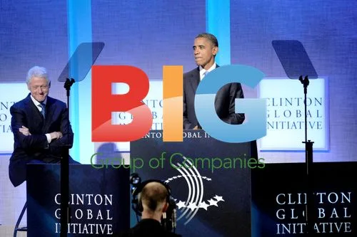 Clinton and Obama at CGI Meeting