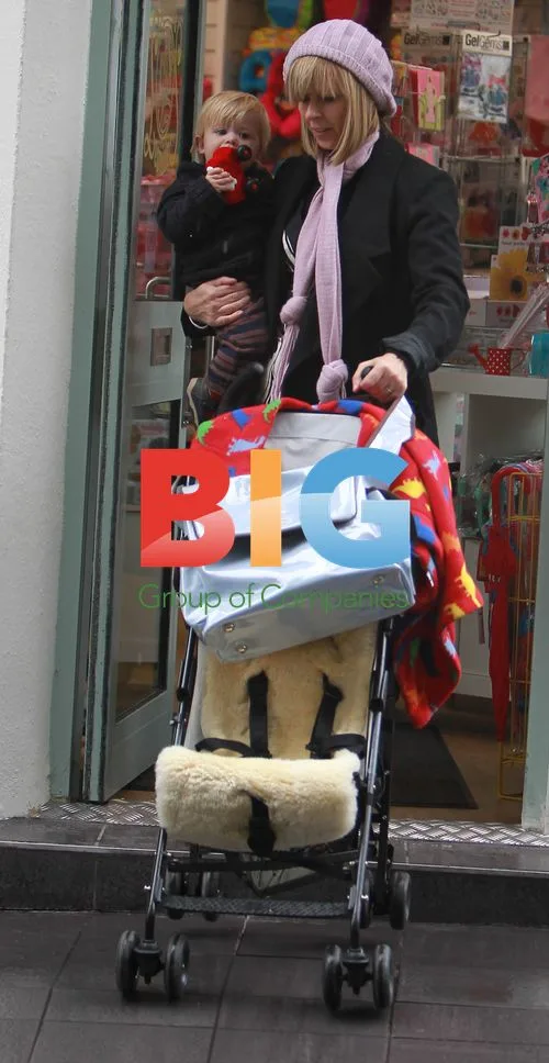Kate Garraway and Family Shopping
