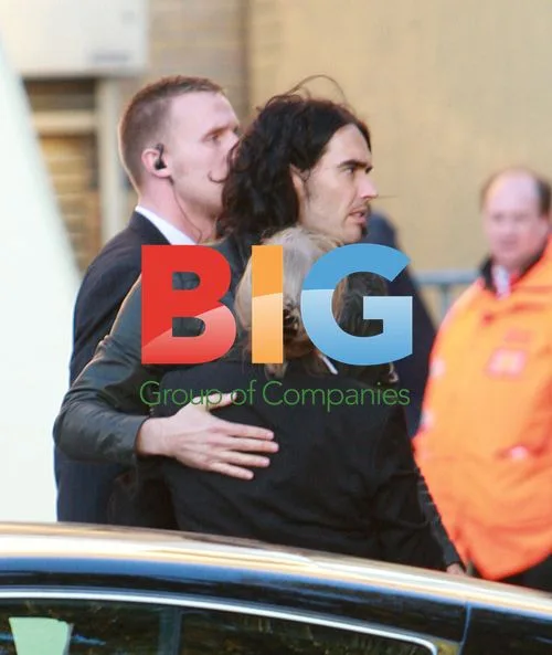 Russell Brand celebrates stag party with celebrity pals