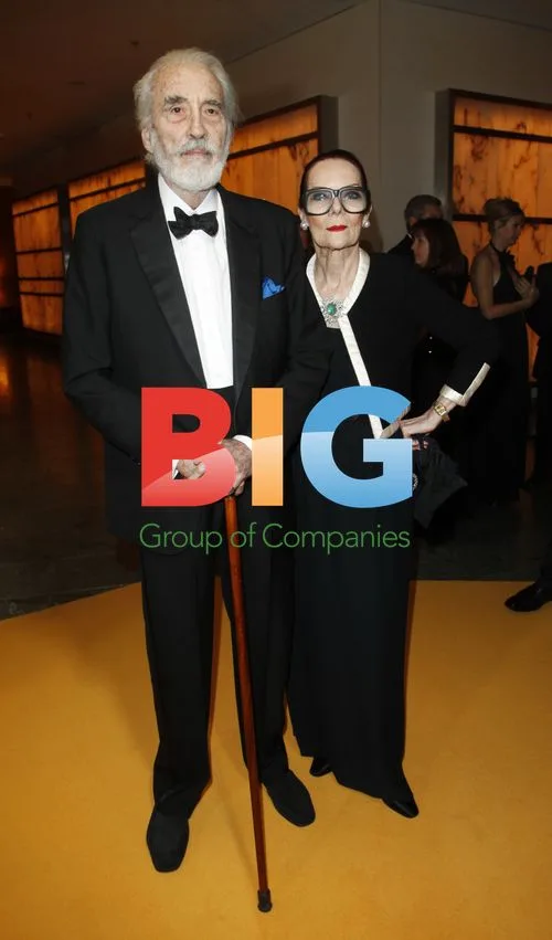 Christopher Lee and Frau Birgit Lee at Dreamball 2010