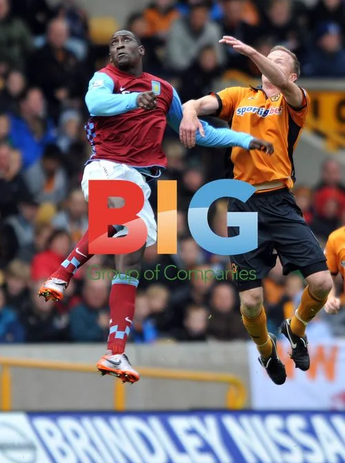 Emile Heskey and Jody Craddock during Premier League match