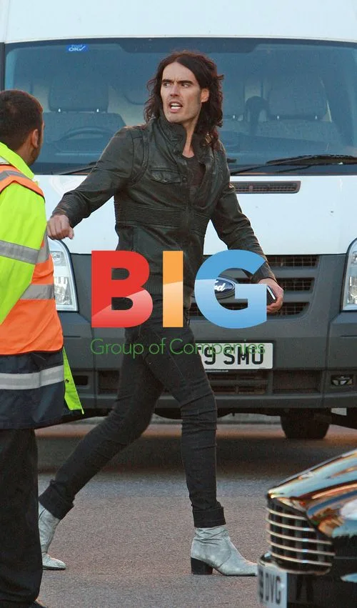 Russell Brand Celebrates Stag Party
