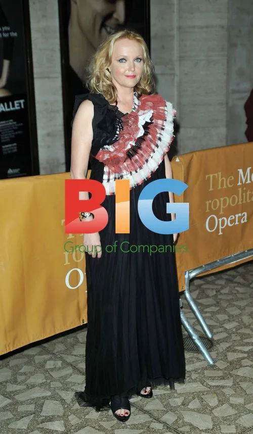 Miranda Richardson at the Met Opera Opening