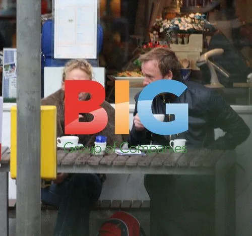 Tim Lovejoy with mystery woman in London