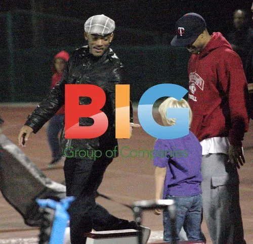 Will Smith Watches Sons Football Game