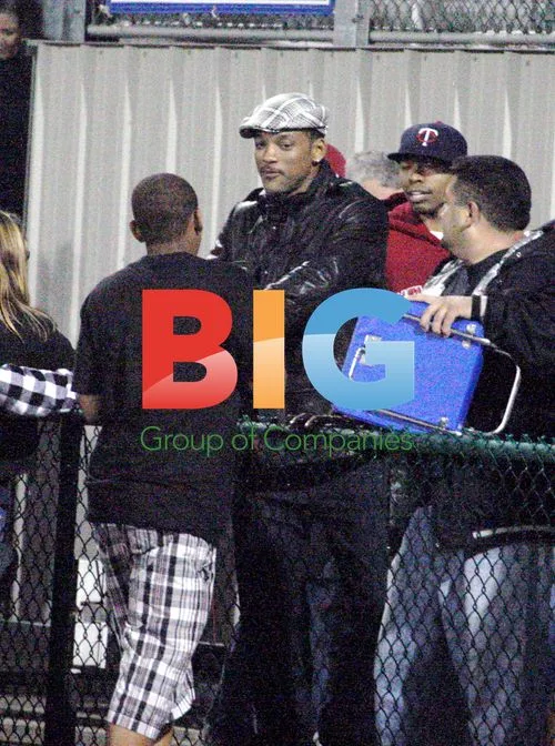 Will Smith Watches Son's Football Game