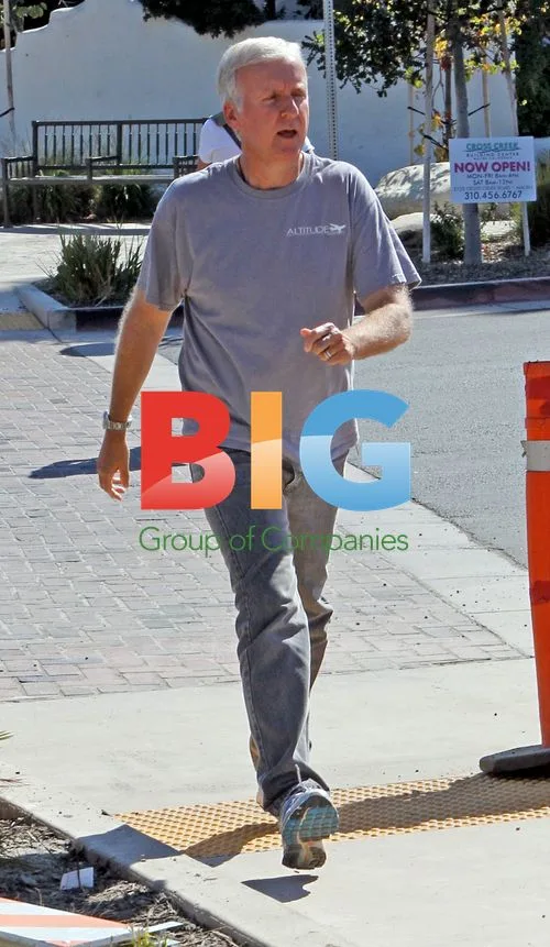 James Cameron in Malibu