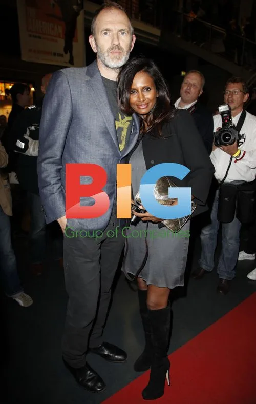 Anton Corbijn and Nini Corbijn at 'The American' Premiere