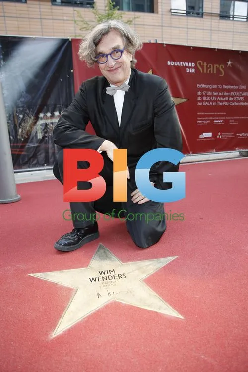Wim Wenders at 'Boulevard der Stars' Opening