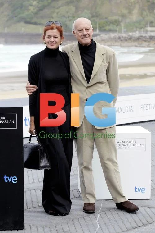 Norman Foster and wife at San Sebastian film festival