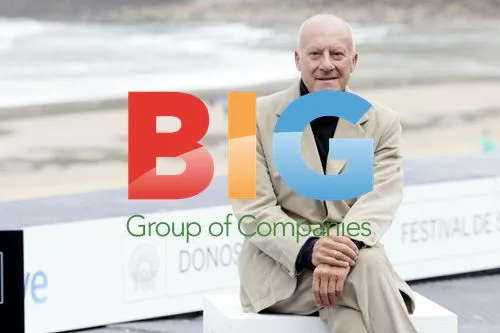 Norman Foster and wife at San Sebastian Film Festival