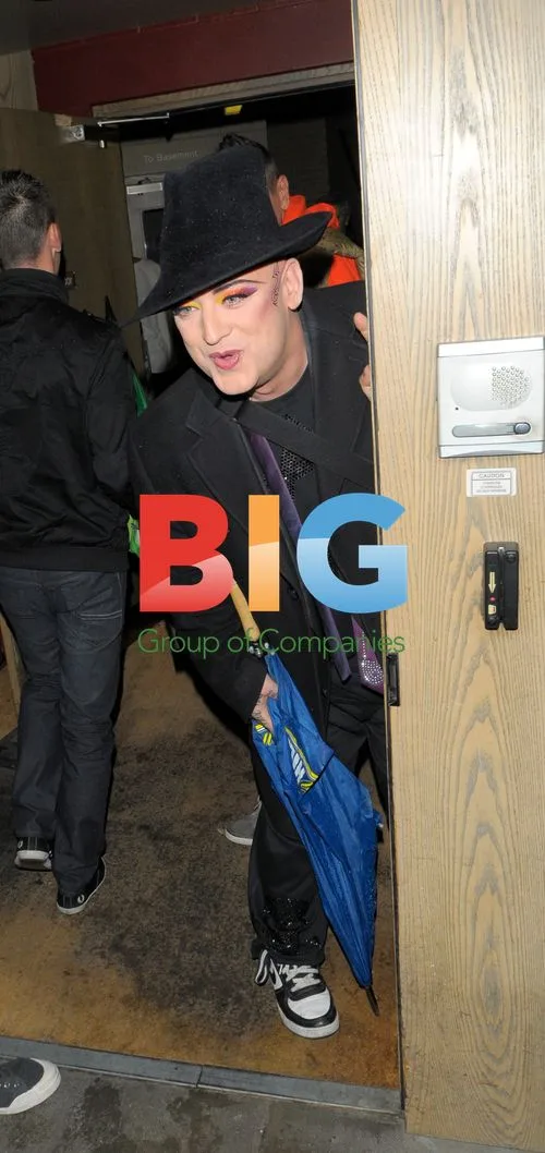 Boy George at Mark Ronson Gig